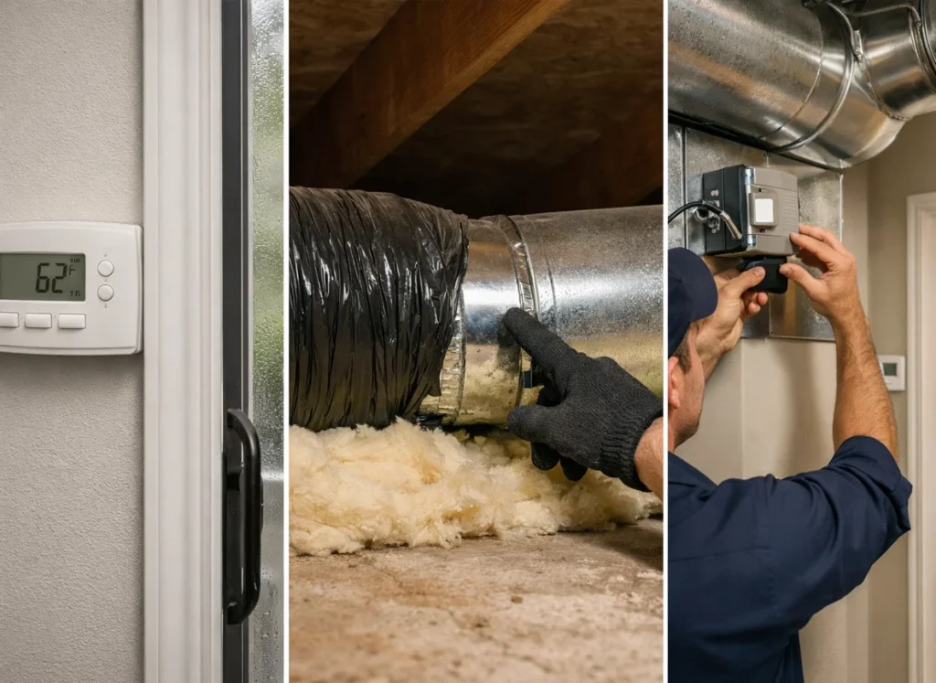 Uneven heating causes and fixes in Spring Lake NJ with thermostat ductwork and zoning